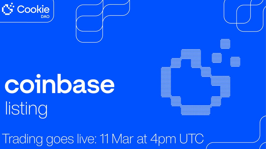 Cookie DAO (COOKIE) Listing on Coinbase
