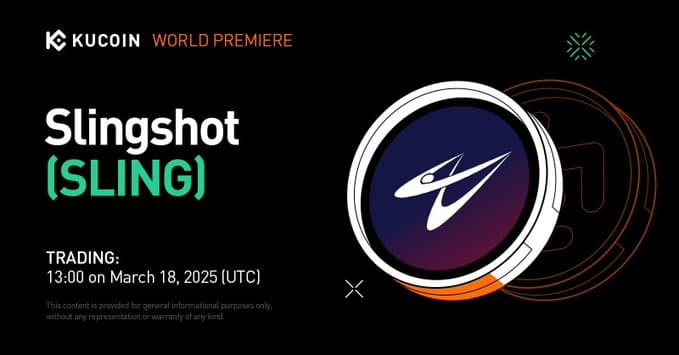 Slingshot (SLING) will be listed on KuCoin