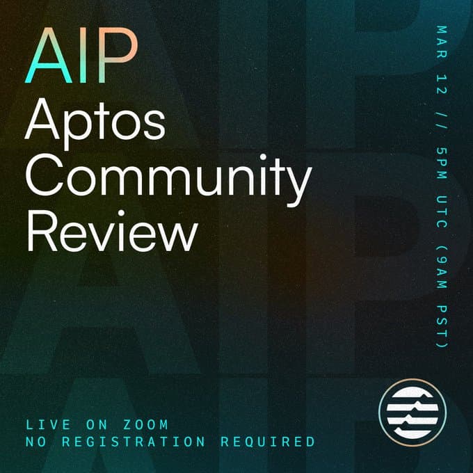 Aptos Community Update Review