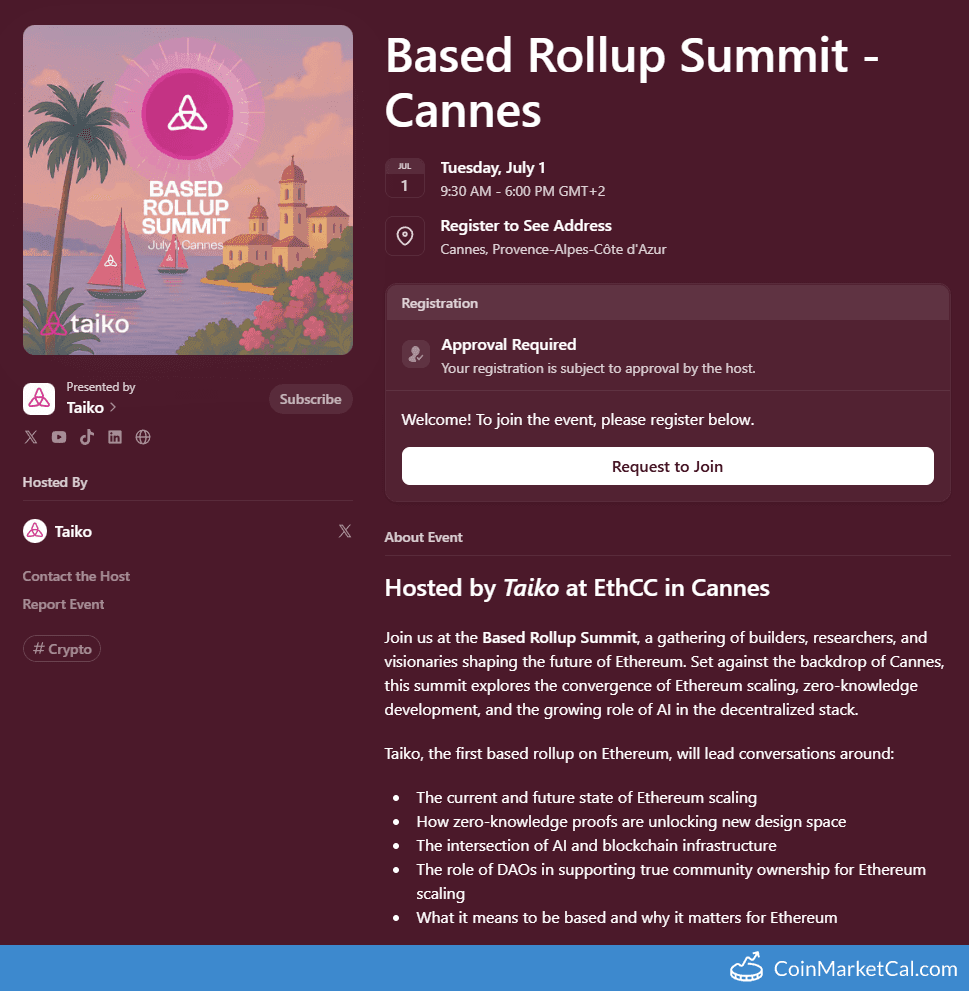 Based Rollup Summit - Cannes