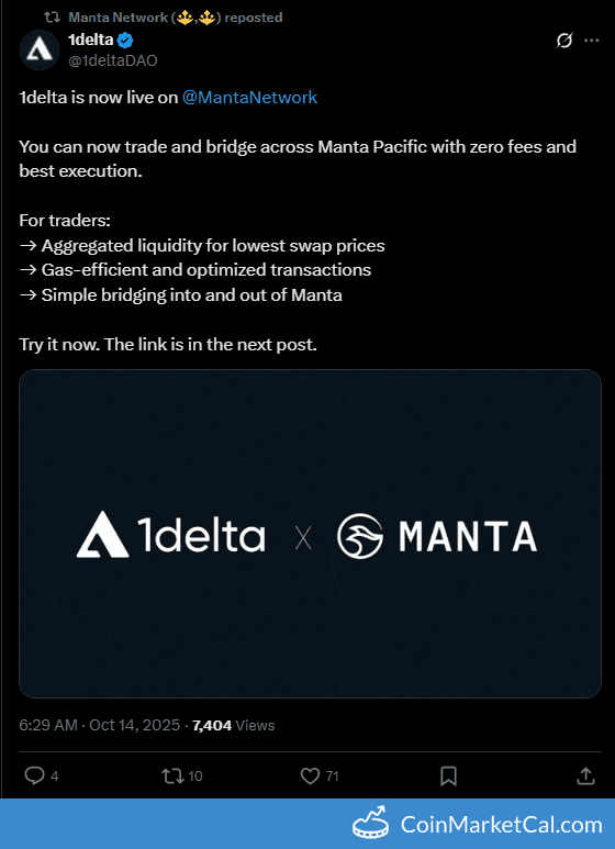 1delta On Manta Integration