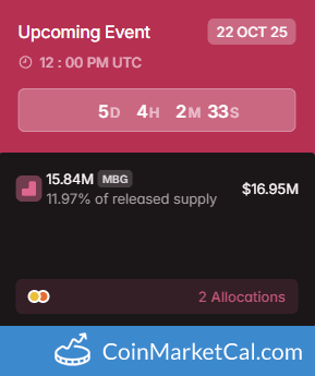MultiBank.io 15.84MM MBG Token Unlock
