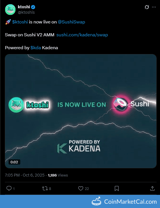 Ktoshi on SushiSwap