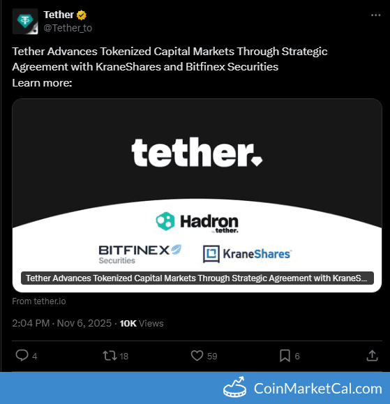 Tether & KraneShares Deal for Tokenized Markets