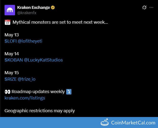 Kraken Listing
