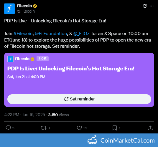 Filecoin PDP X Space Event