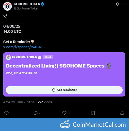 Decentralized Living Discussion by $GOHOME