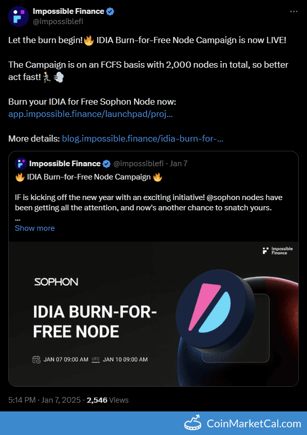 IDIA Burn Campaign