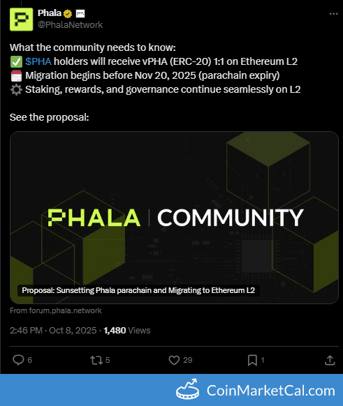 Phala Network PHA to vPHA Migration