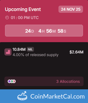 Nillion 10.84MM Token Unlock