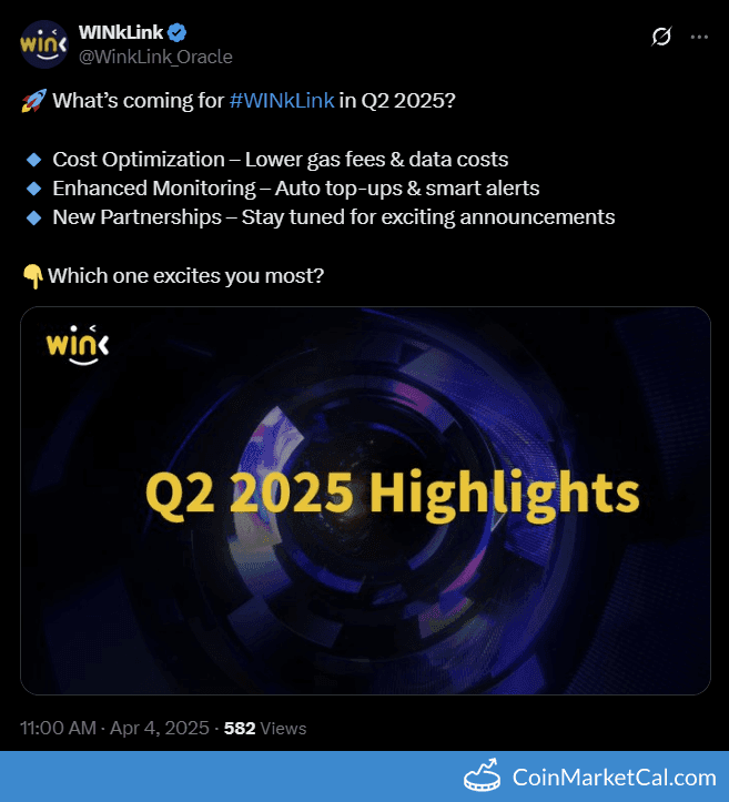 WINkLink Q2 2025 Roadmap Update