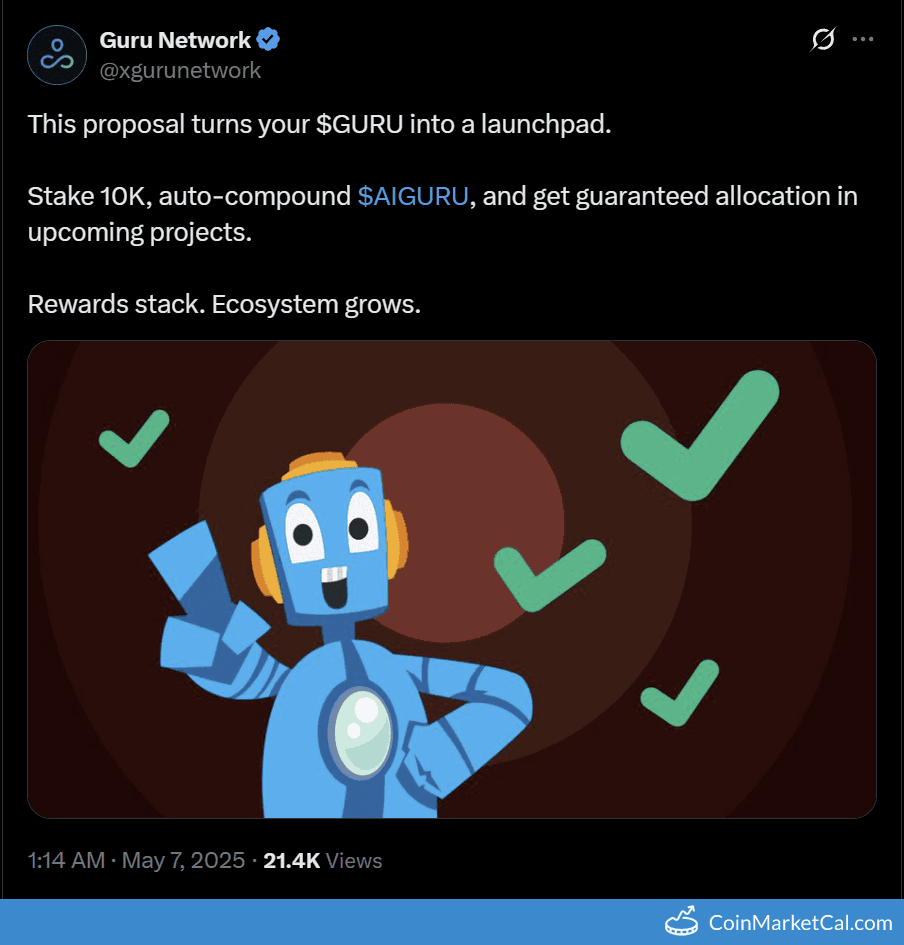 Guru Network Prop #5 Vote