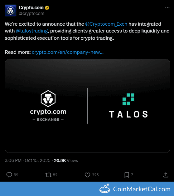 Crypto.com Talos Integration