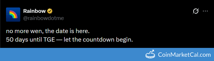 Rainbow TGE Announcement