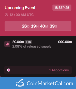 Fasttoken (FTN) 20MM Token Unlock 