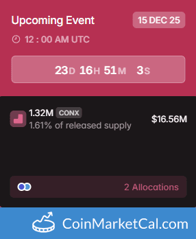 Connex 1.32MM Token Unlock