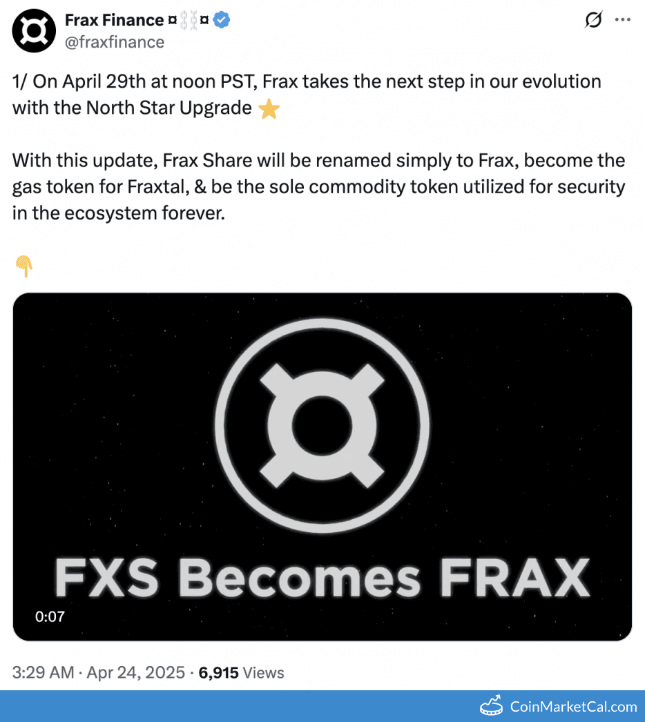 FXS to FRAX Swap