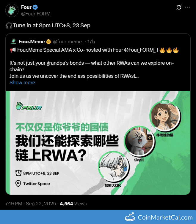 AMA with Four.Meme on RWAs by Four