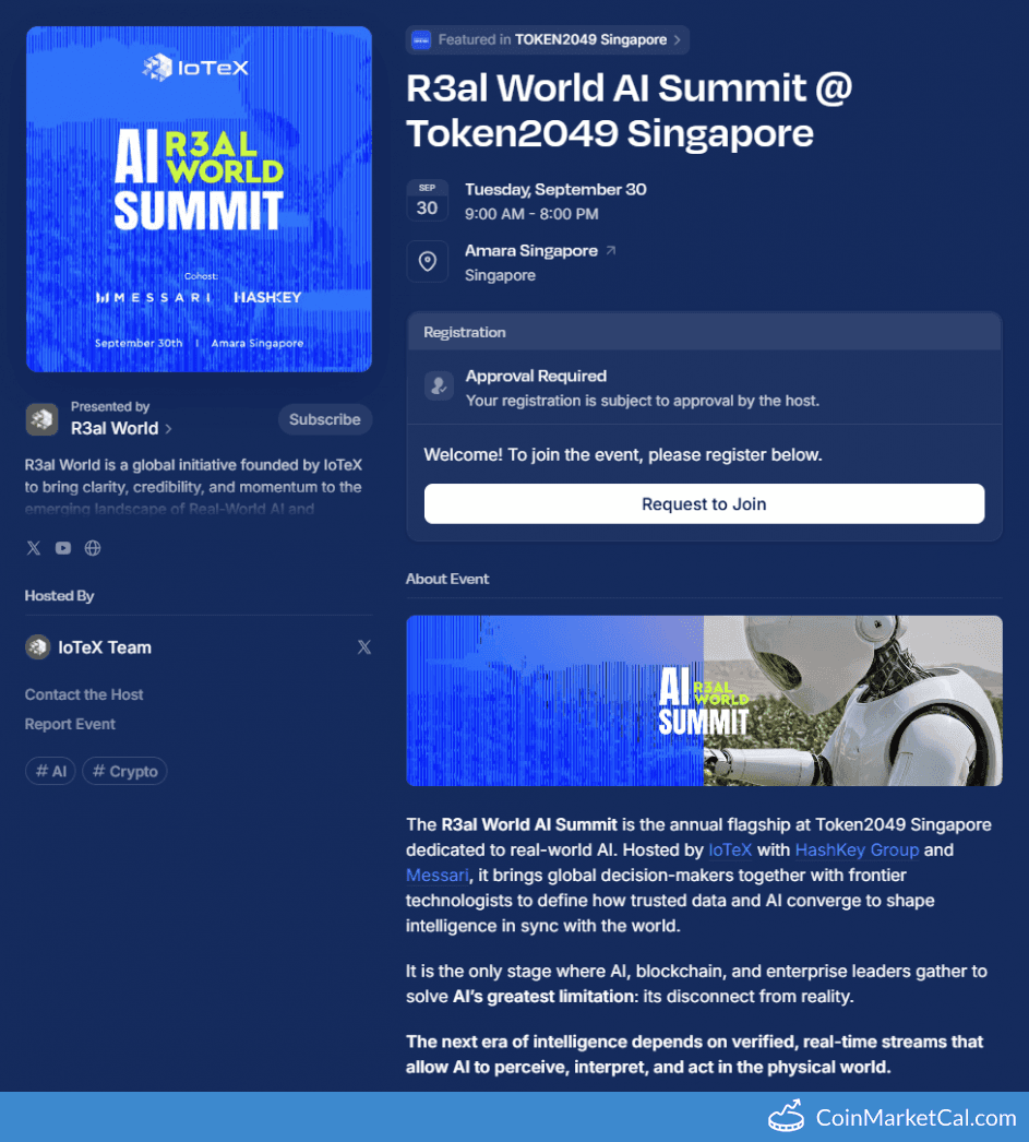 R3alWorld AI Summit 2025 by IoTeX