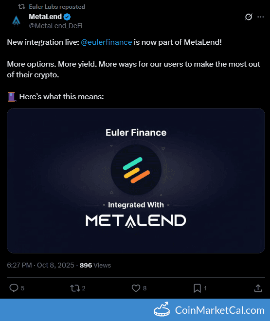 MetaLend Integration with Euler Finance