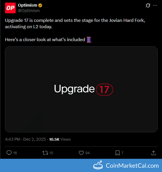 Optimism Upgrade 17 Completion