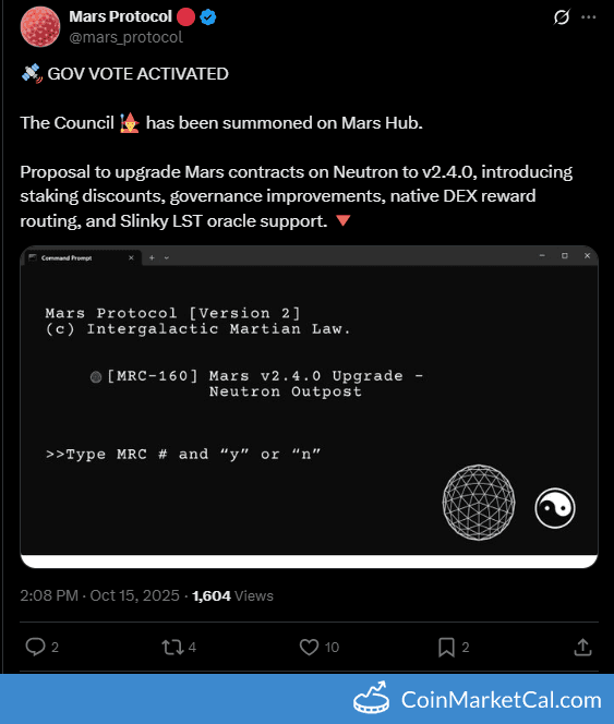 Mars Protocol v2.4.0 Vote