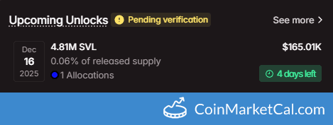 Slash Vision Labs 4.81MM Token Unlock