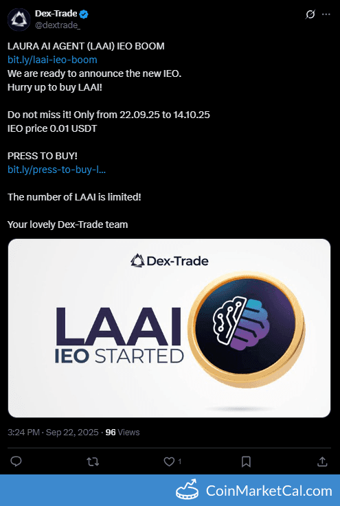 Dex-Trade Laura Ai Agent IEO