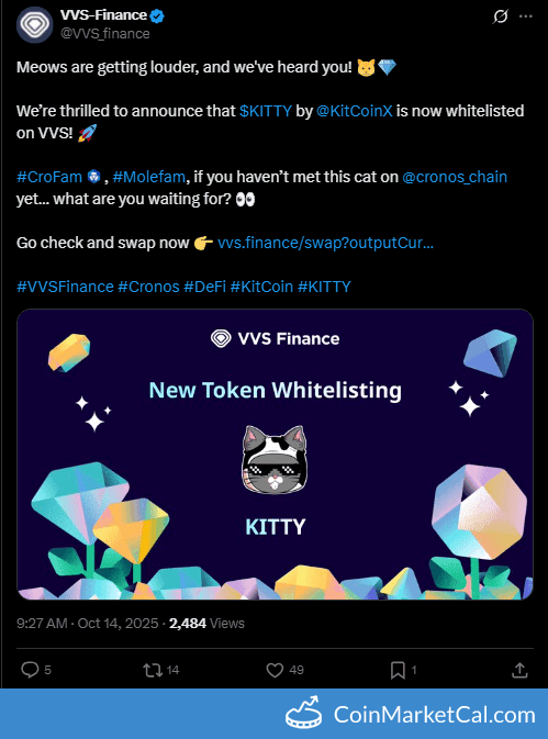 VVS Finance KITTY Integration