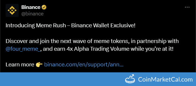 Binance Meme Rush Release