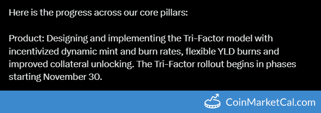 STBL Tri-Factor Rollout Begins
