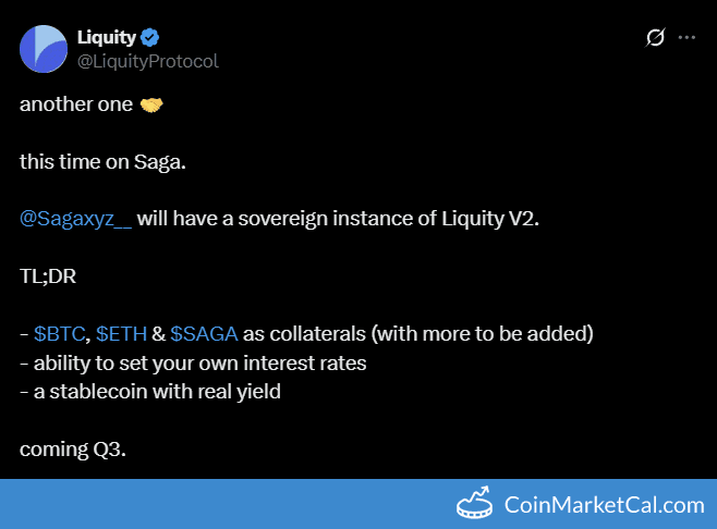 Saga Liquity V2 Deployment