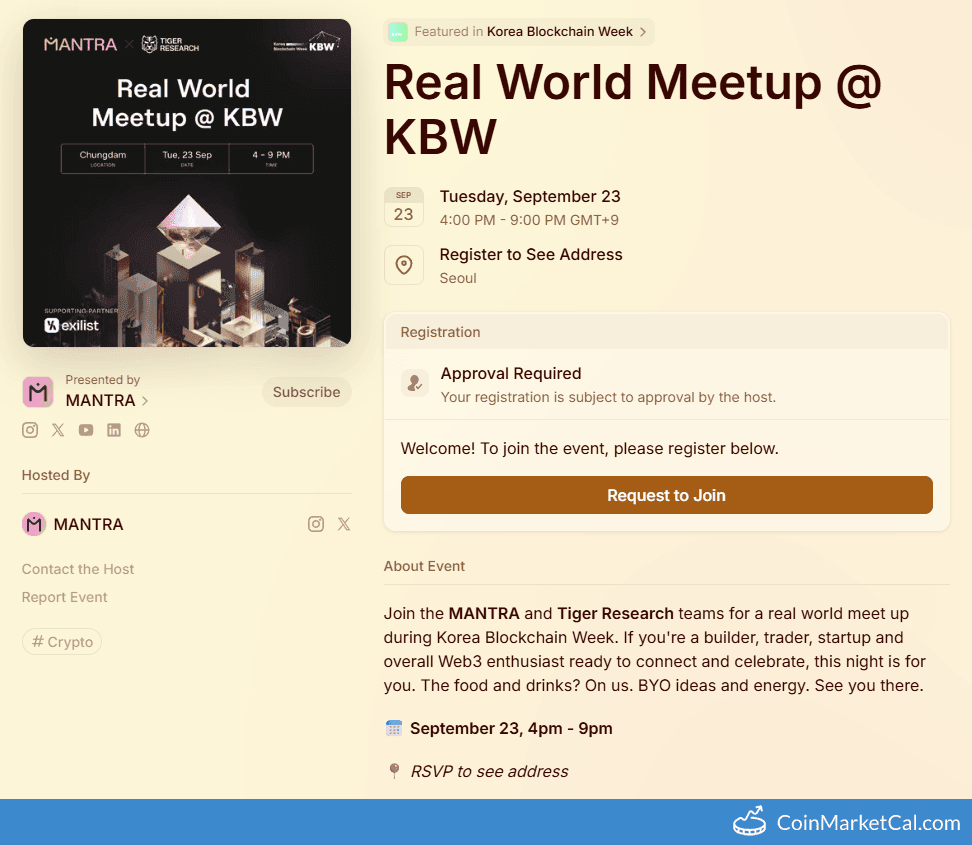 Mantra Real World Meetup