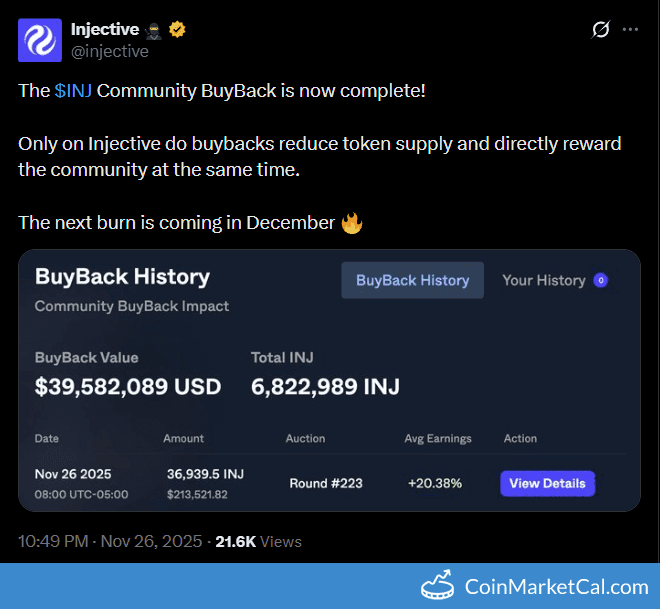 Injective Burn Event 2025