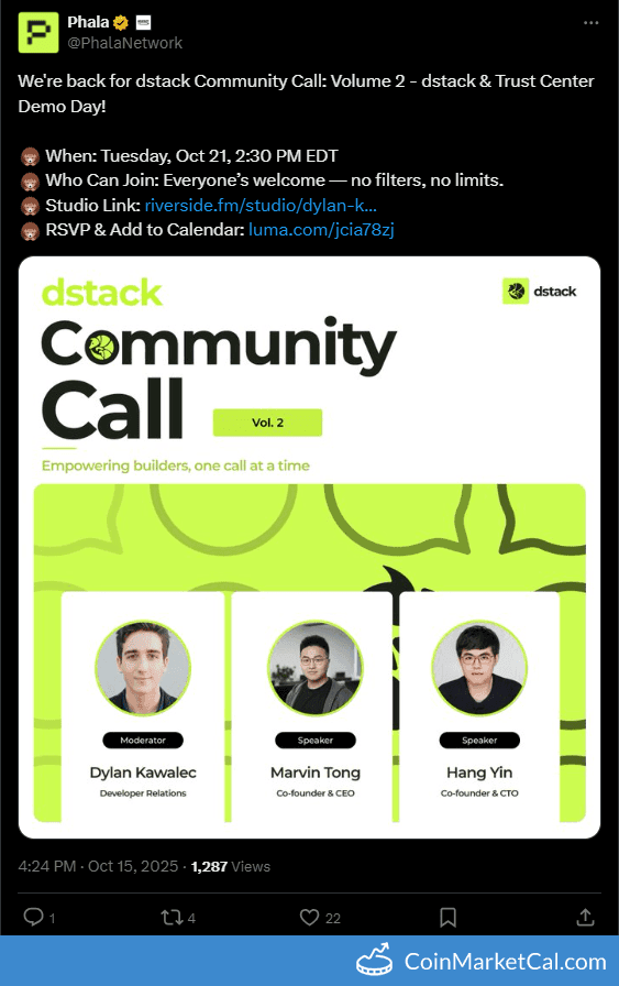 Phala dstack Community Call: Volume 2 Demo Day