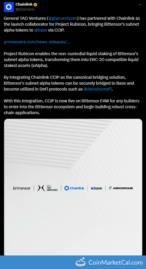 Chainlink General TAO Partnership