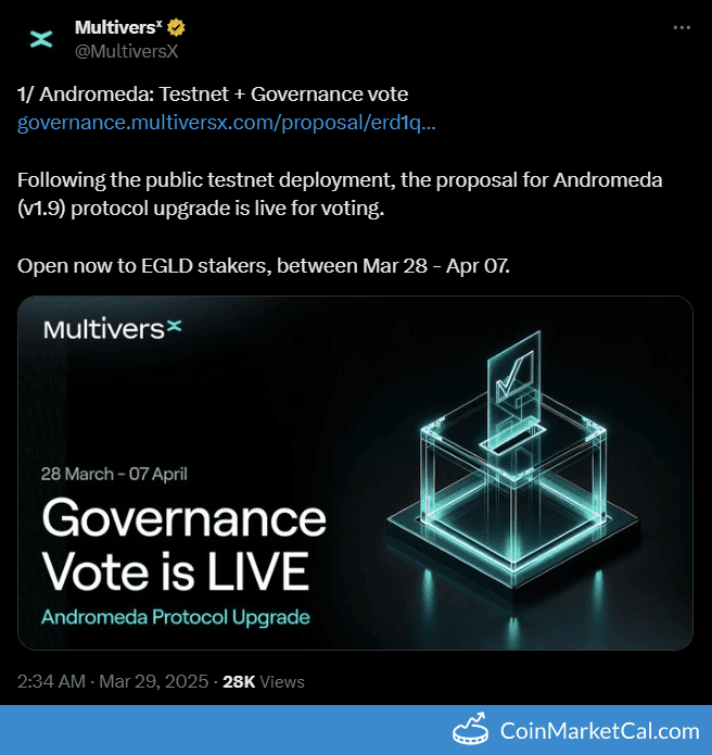MultiversX Andromeda Vote