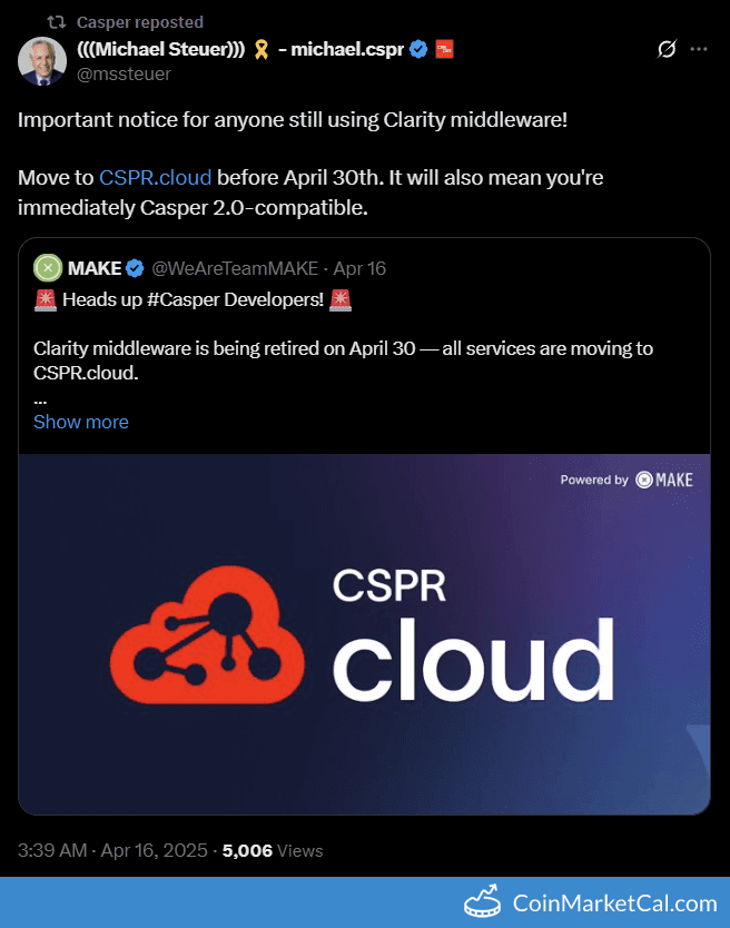 Retire Clarity Middleware