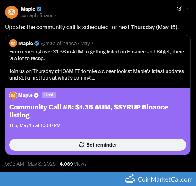 Maple Finance Community Call