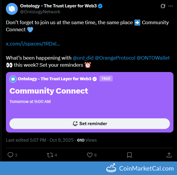 Ontology Community Connect X Space