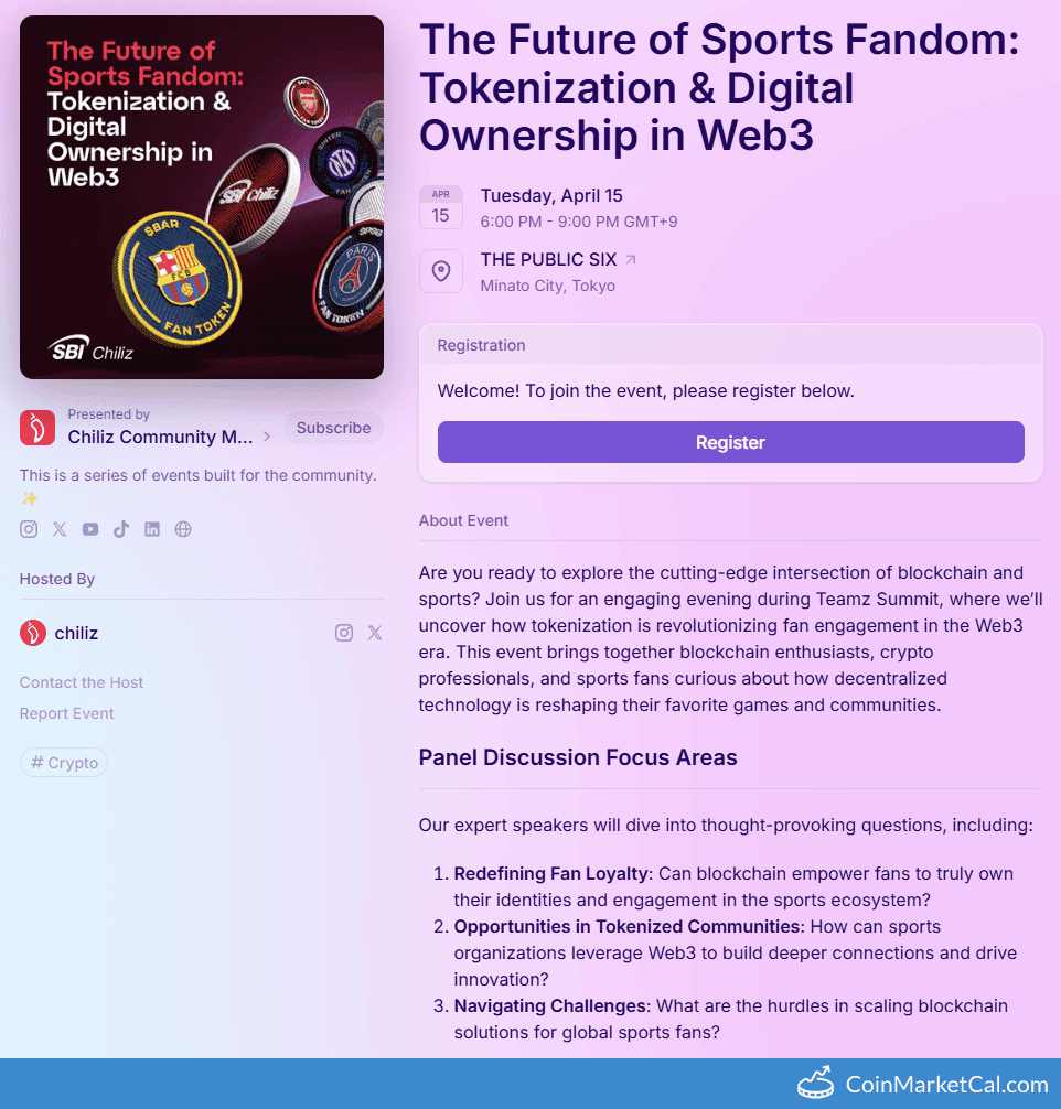 The Future of Sports Fandom: Tokenization & Digital Ownership in Web3