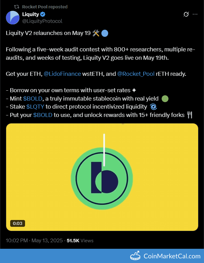 Liquity V2 Relaunch