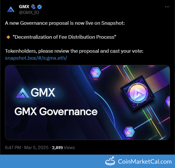 Fee Decentralization Vote