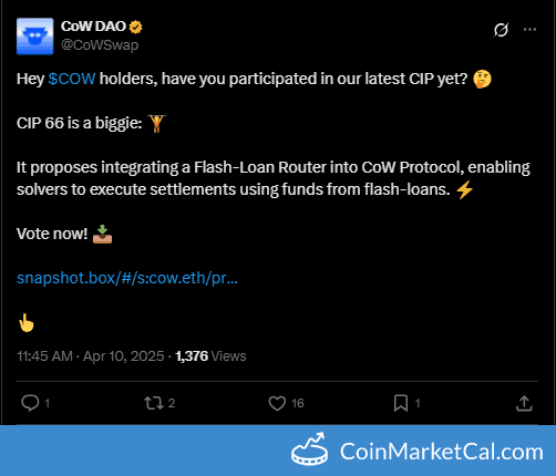 CoWSwap CIP-66 Vote
