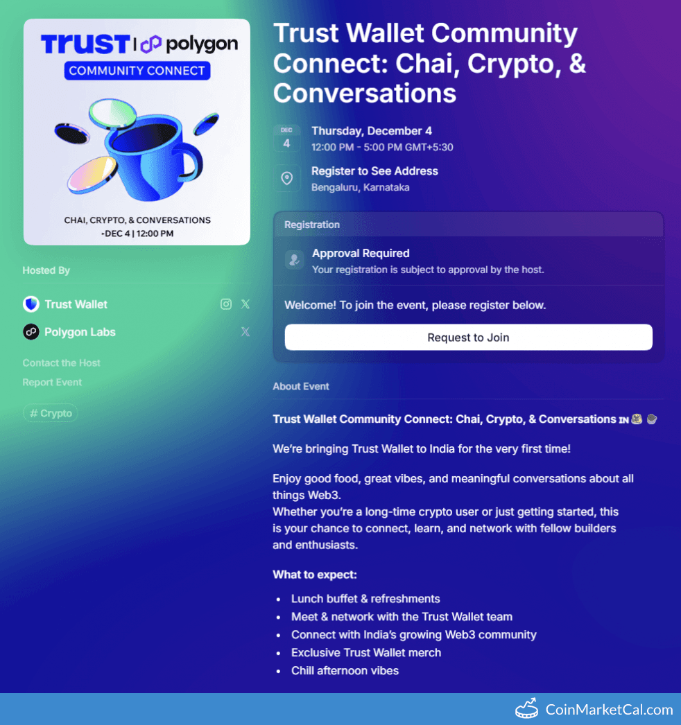Trust Wallet Community Connect Meetup in India