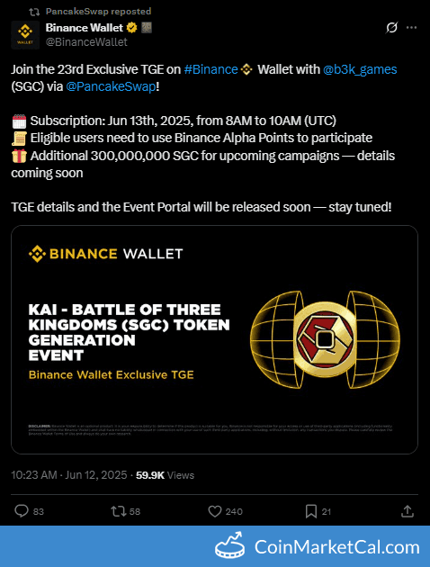 KAI - Battle of Three Kingdoms TGE