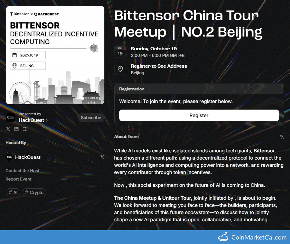 Bittensor Beijing Community Meetup