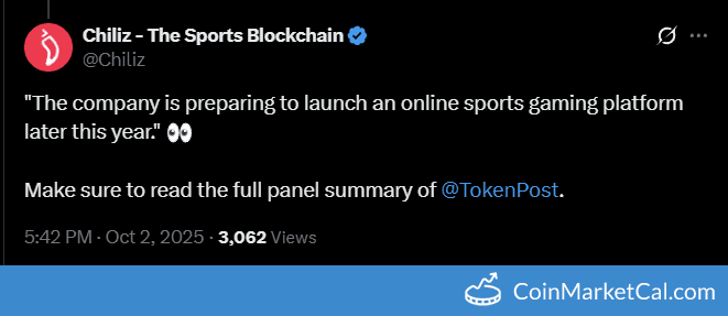 Chiliz Online Sports Platform Release 2025