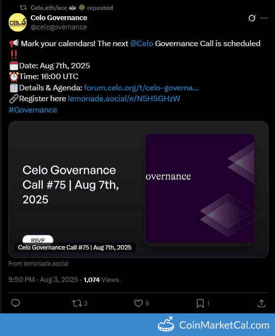 Celo Governance Call #75
