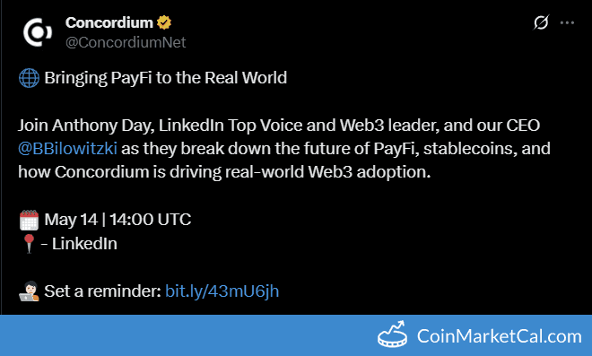 Concordium PayFi LinkedIn Live Event 